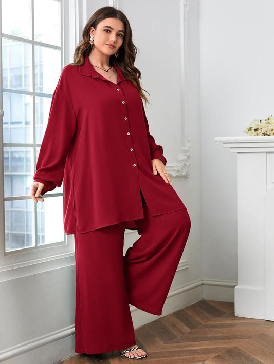 Solid Co-ords Set VA-25