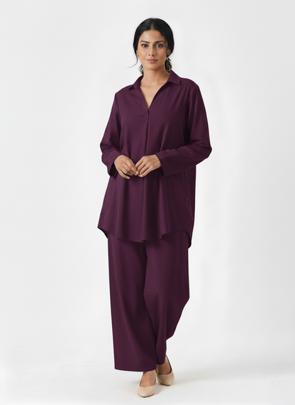 Solid Co-ords Set TF-20