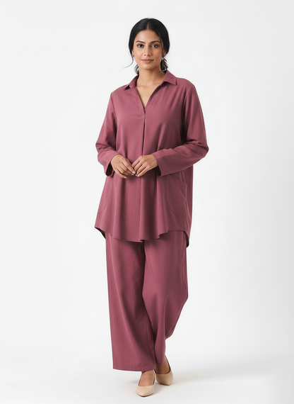 Solid Co-ords Set TF-20