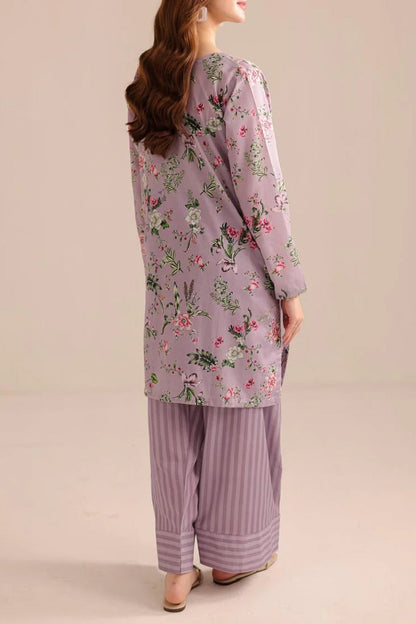 2 piece printed shirt and Farshi shalwar VK-102