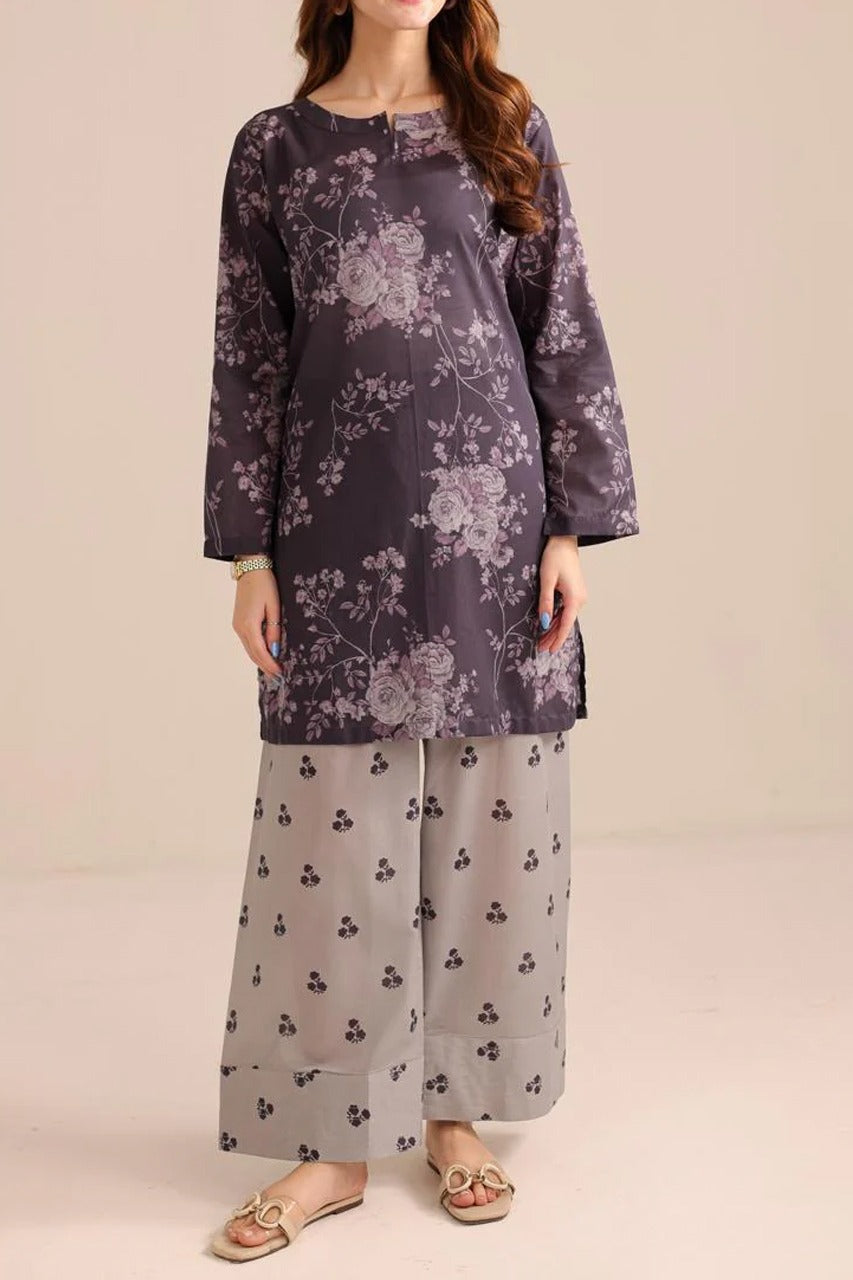 2 piece printed shirt and Farshi shalwar VK-103
