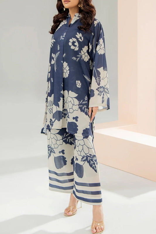 Stitched 2 piece printed shirt and trouser VK-104