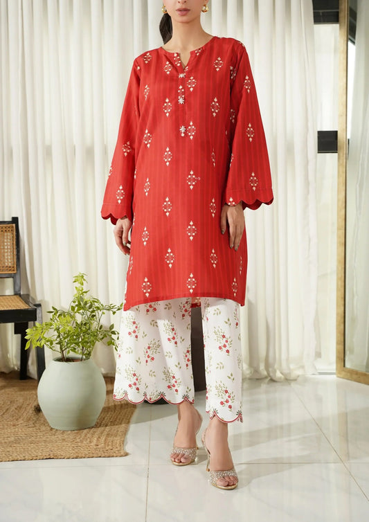 Stitched 2 piece printed shirt and trouser VK-106