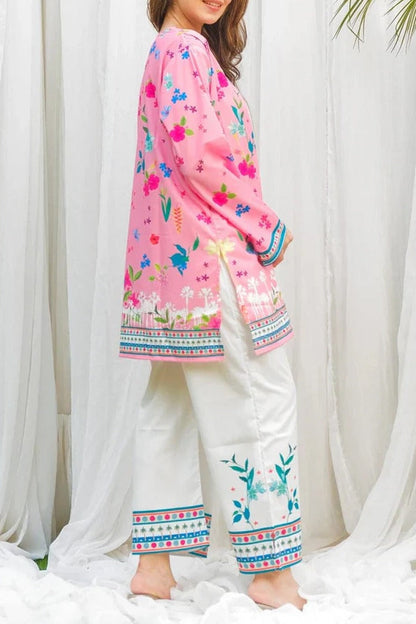 Stitched 2 piece printed shirt and trouser VK-111